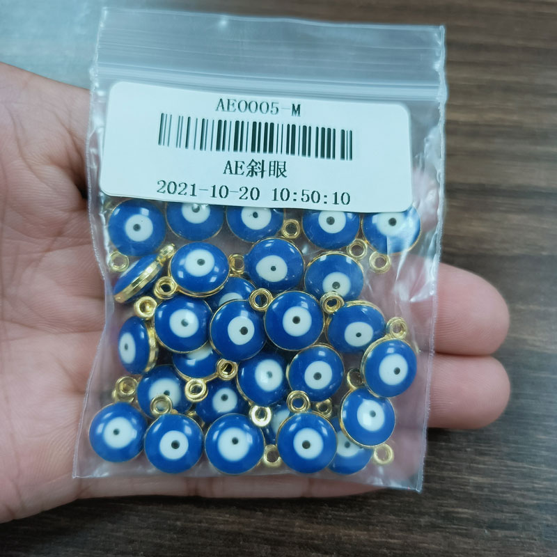 Men Accessories Evil Eye - 100 шт. 10 мм Классические турецкие