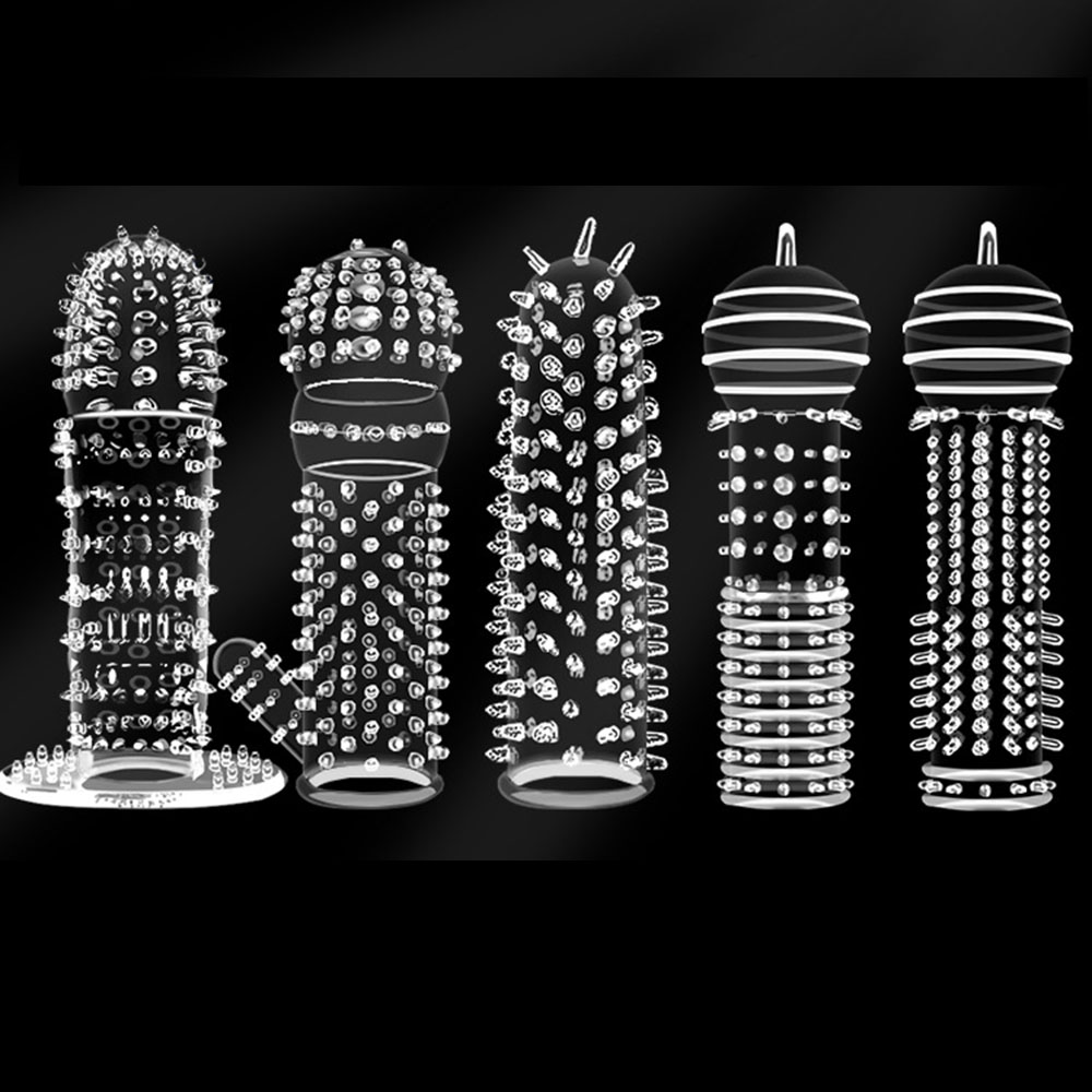 Men'S Vegan Accessories - 5 типов текстурированных рукавов для пениса