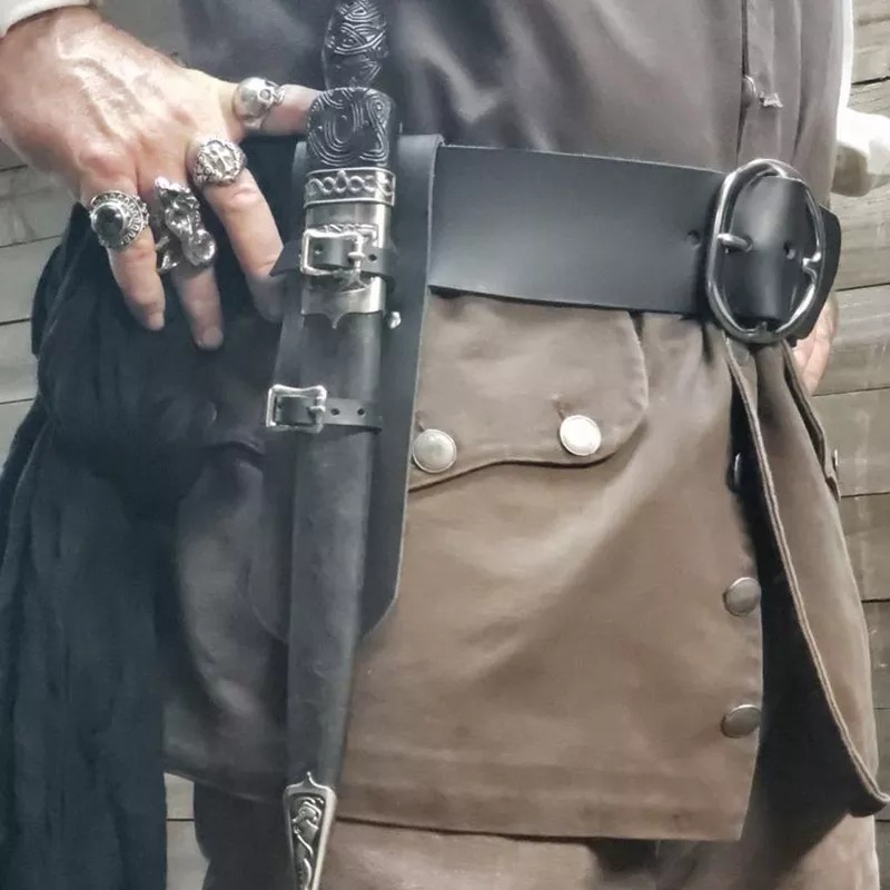 Men'S Viking Accessories - Средневековый эпохи Возрождения пиратский кинжал держатель