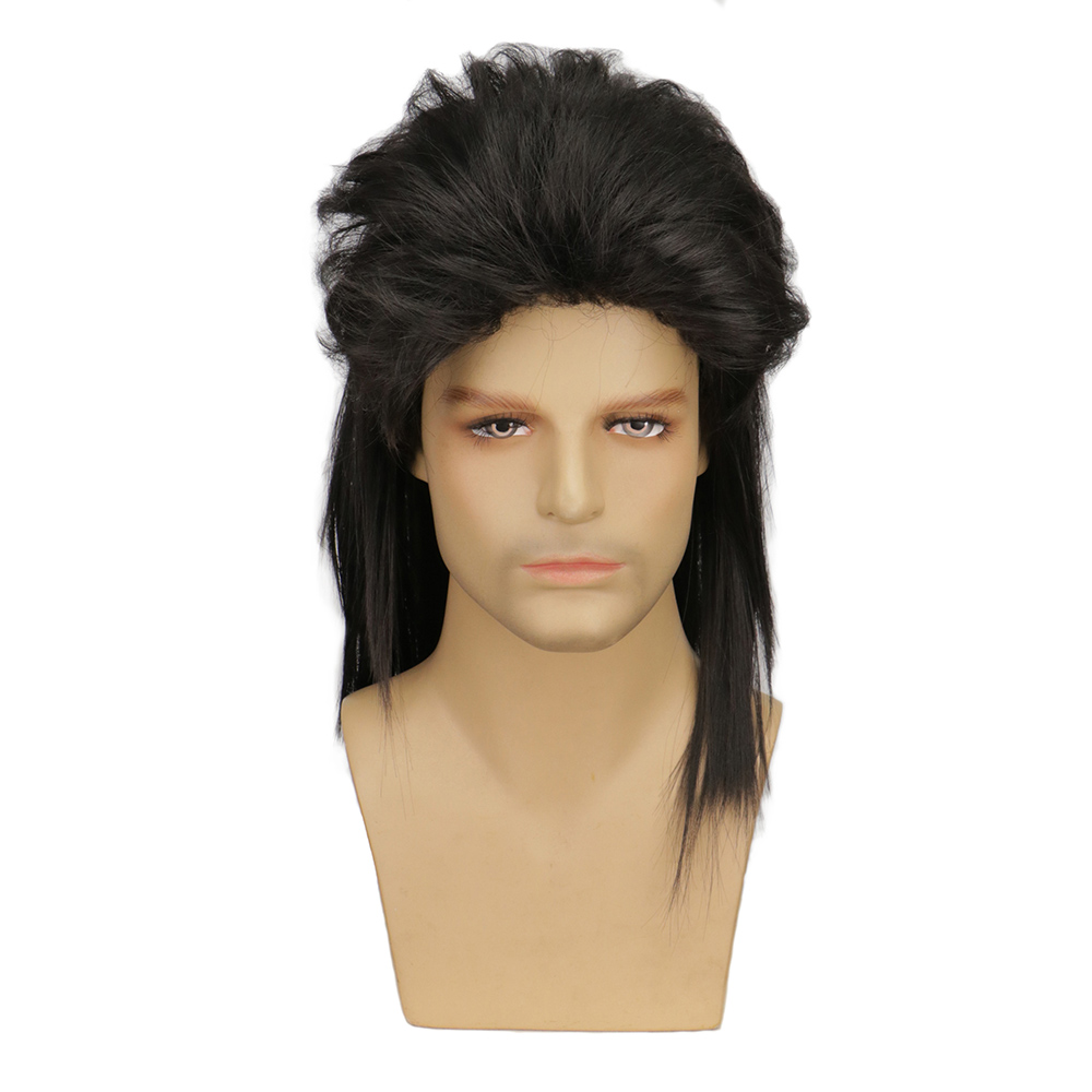 Men'S Accessories In The 80S - Мужские парики Синтетические парики кефали 80-х