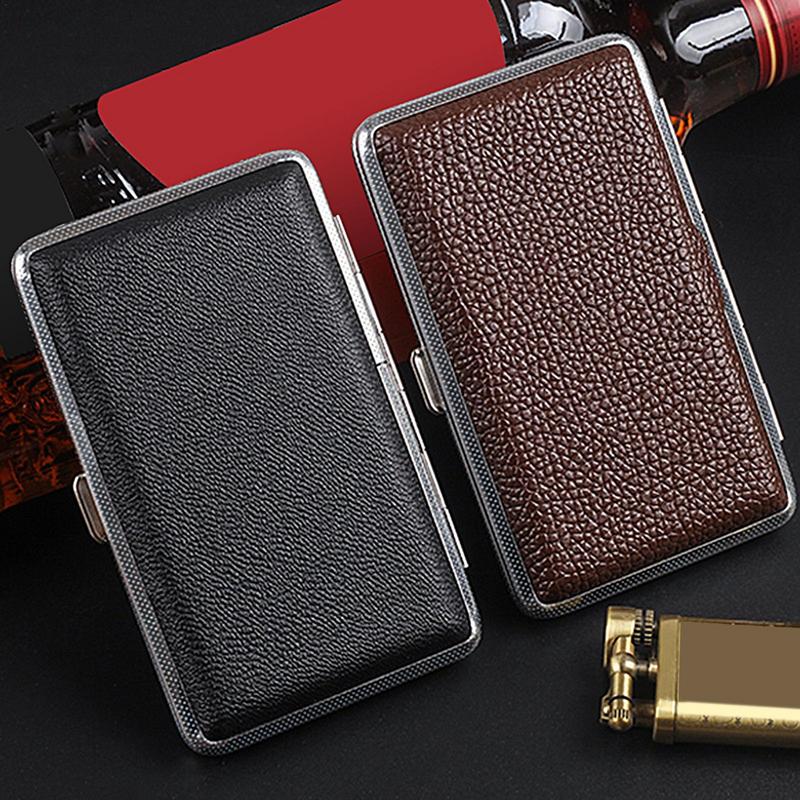 Men Accessories Gadgets - Футляр для сигарет из искусственной кожи,