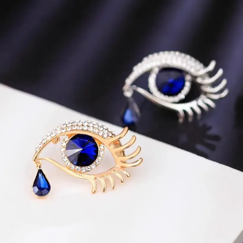 Men Accessories Evil Eye - 1 шт. Модная брошь «Злой глаз»
