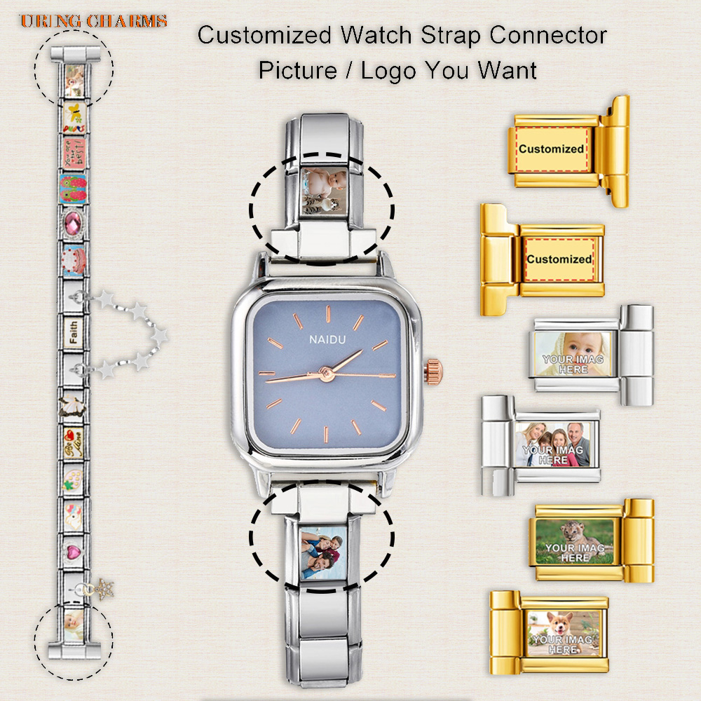 Men'S Accessories Watches - 1 пара изображений логотипа, индивидуальный ремешок