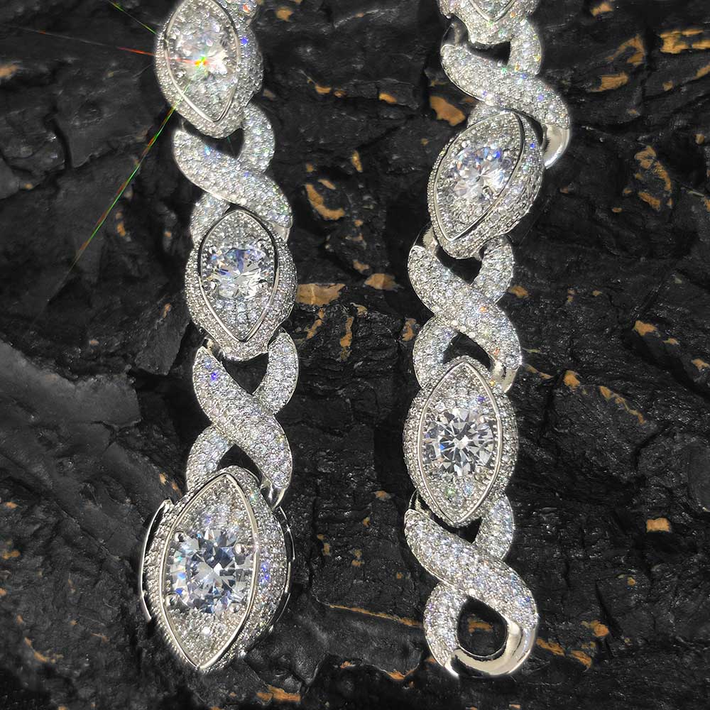 Браслет-цепочка 15 мм с кубинс – обзор и цена Men Accessories Evil Eye