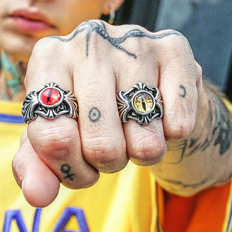 Мужское кольцо «сглаза» в стил – обзор и цена Men Accessories Evil Eye