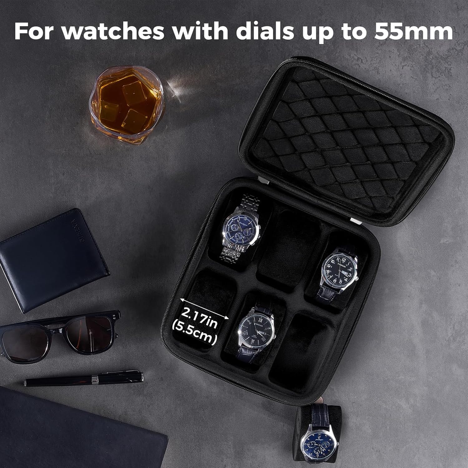 Дорожный футляр для хранения ч – обзор и цена Men'S Accessories Watches